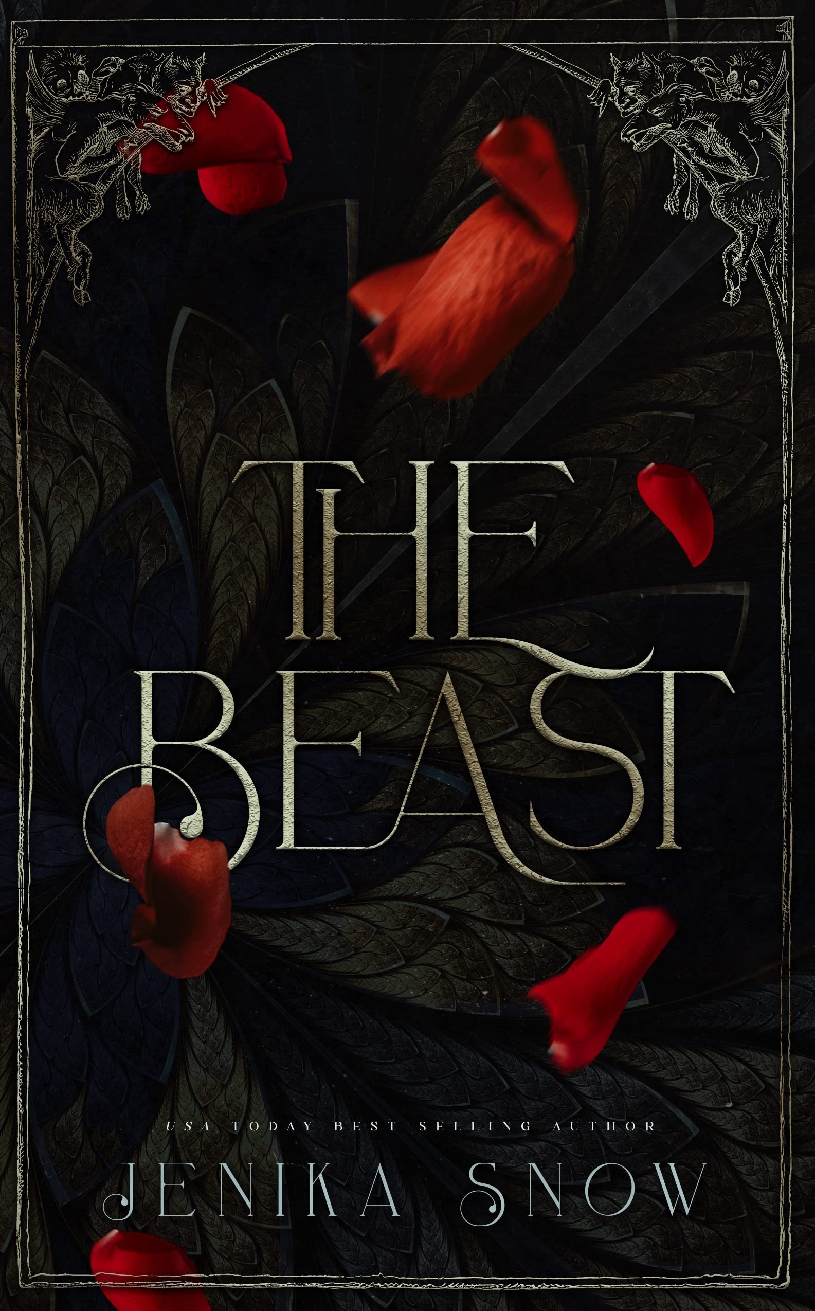 The Beast: A Monster Romance (Monsters and Beauties Book 1) Cover